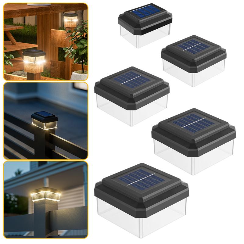 Solar LED Post Cap Light for O - Outdoor Lighting On Fence recension och pris