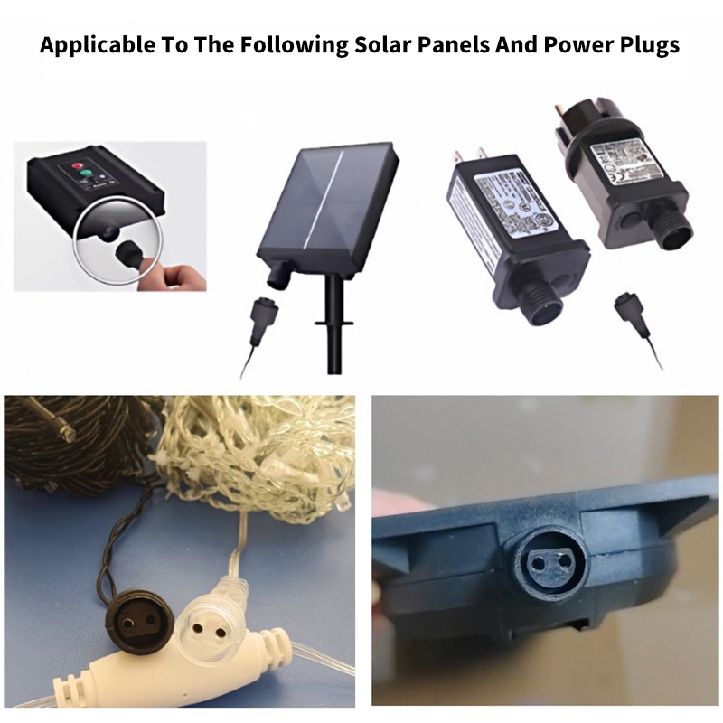 Outdoor 2Pin LED Connector wit - Outdoor Lighting Connectors recension och pris