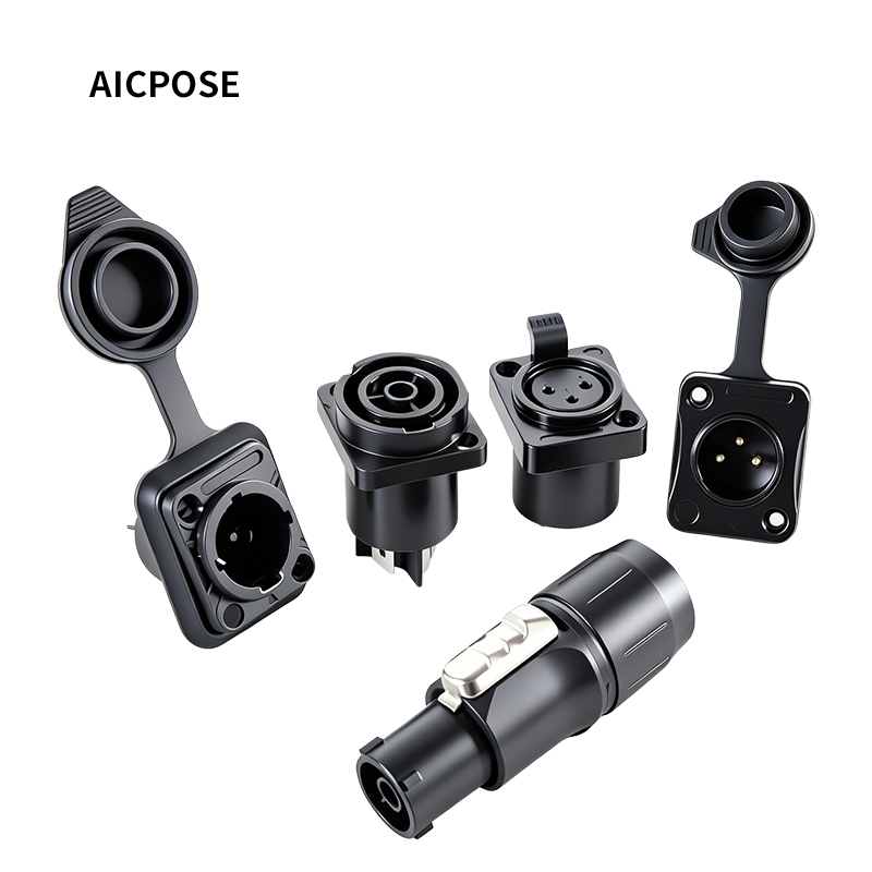10pcs Waterproof Powercon True - Outdoor Lighting Connectors recension och pris