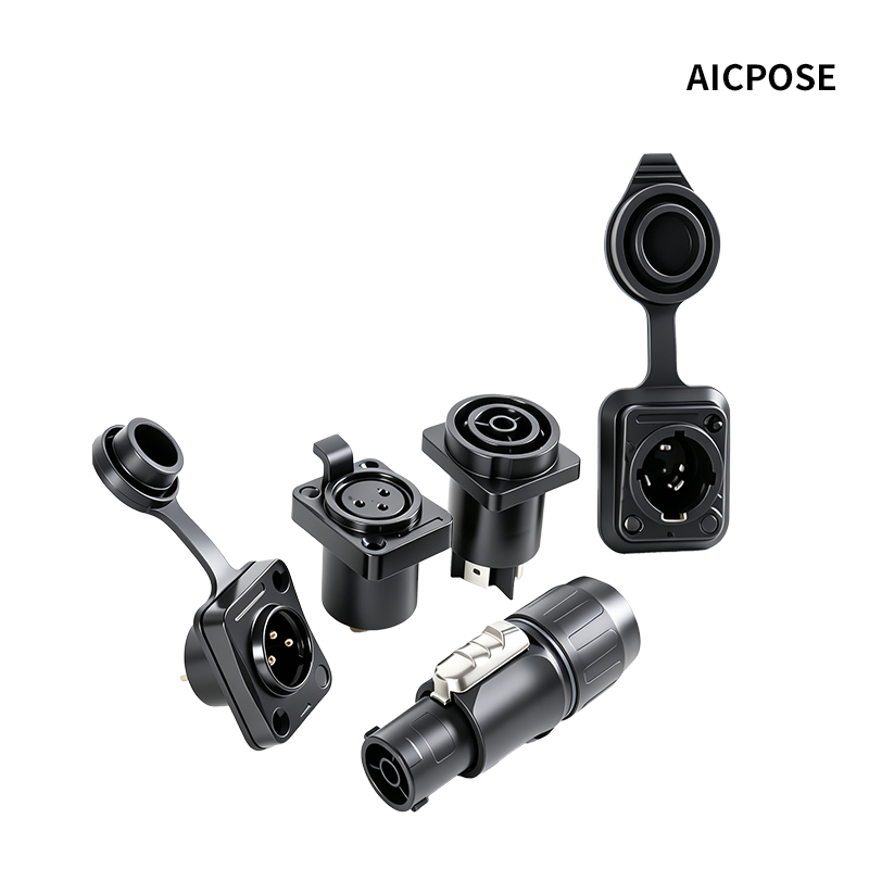 10pcs Waterproof Powercon True - Outdoor Lighting Connectors recension och pris