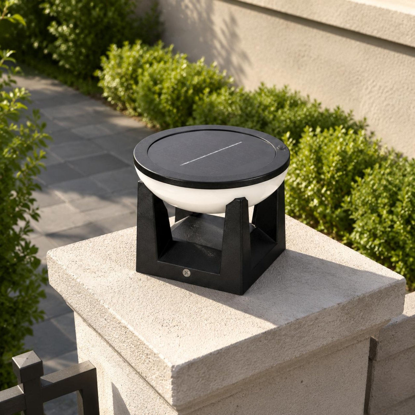 Solar Post Light Easy to Insta - Outdoor Lighting Install recension och pris