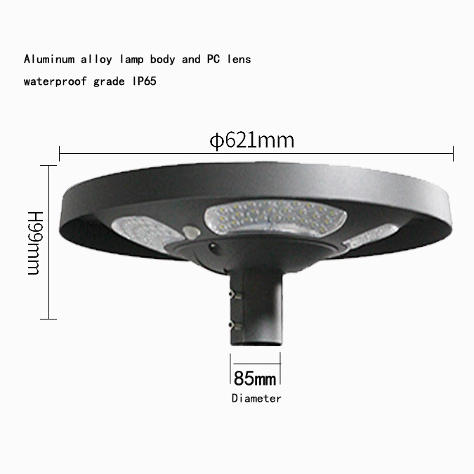 Waterproof IP65 UFO Solar LED  - Outdoor Lighting Sensor recension och pris
