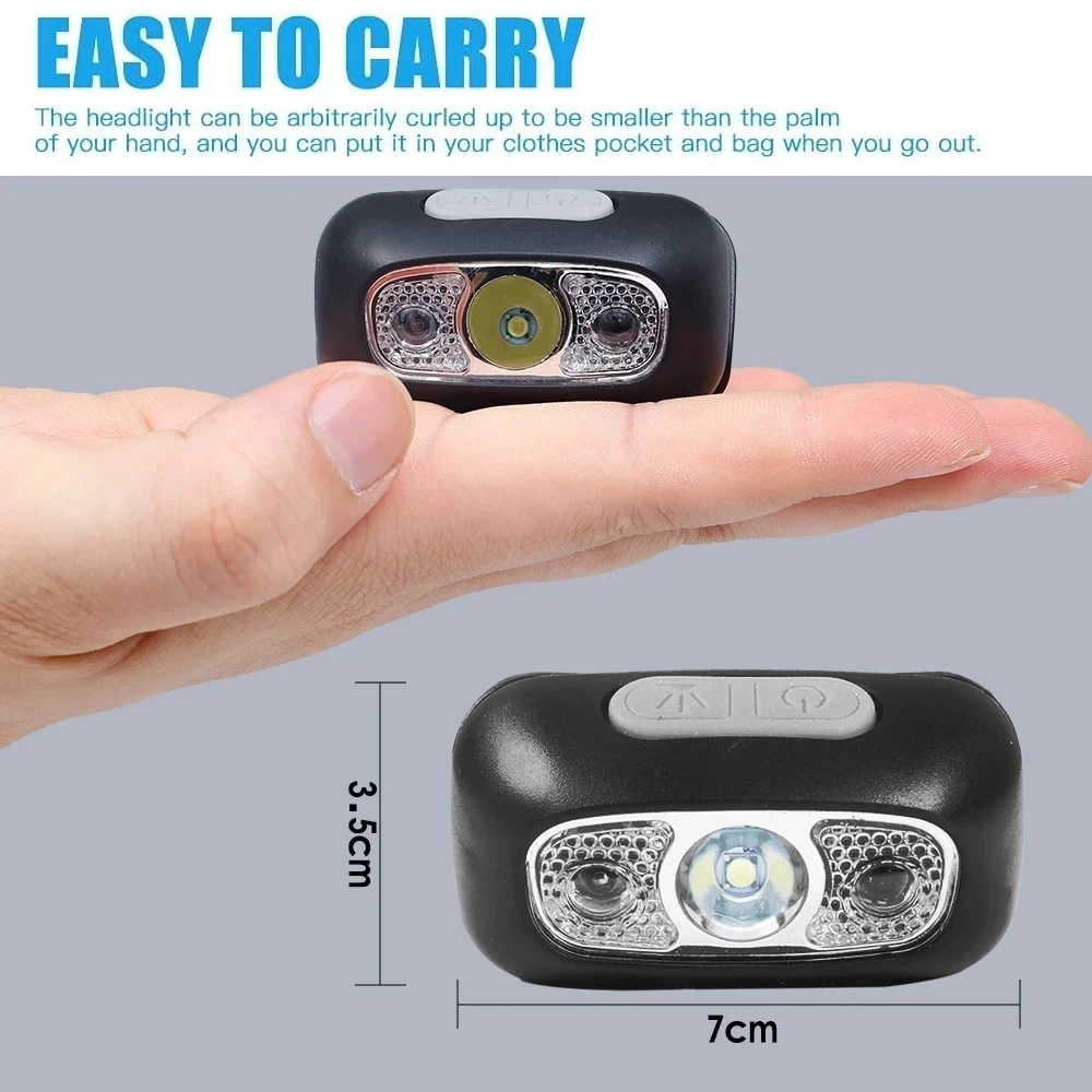 Strong Light Headlamp Portable - Outdoor Lighting Sensor recension och pris