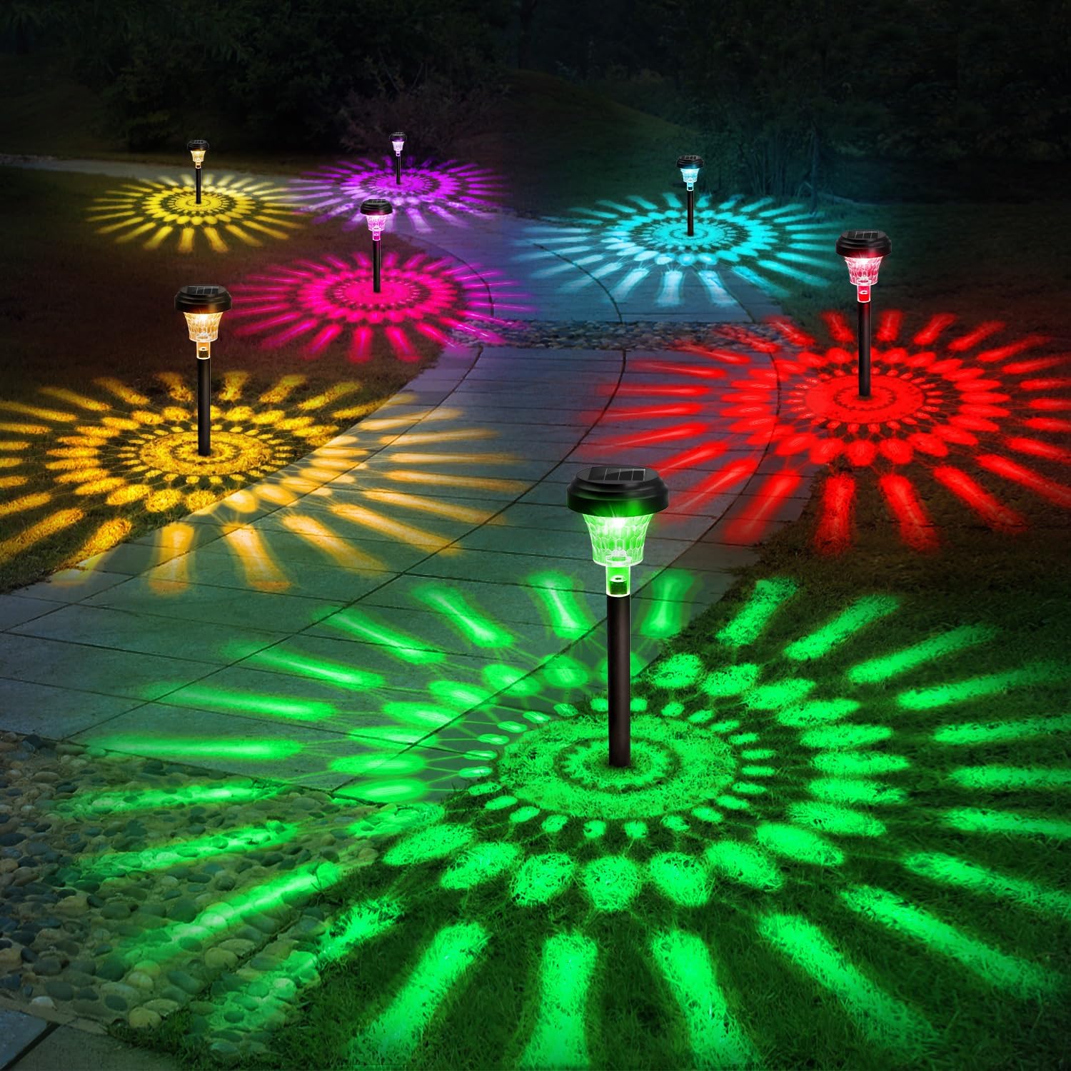 Solar Pathway Lights Outdoor S - Outdoor Lighting Driveway recension och pris