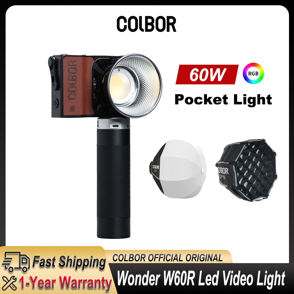 Colbor Wonder W60 RGB LED Vide - Outdoor Lighting Video Shooting recension och pris