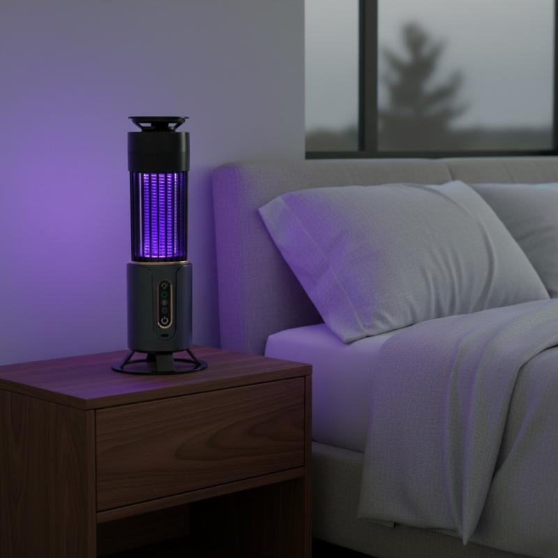 @*2-in-1 Electric Mosquito Zap - Outdoor Lighting On Fence recension och pris