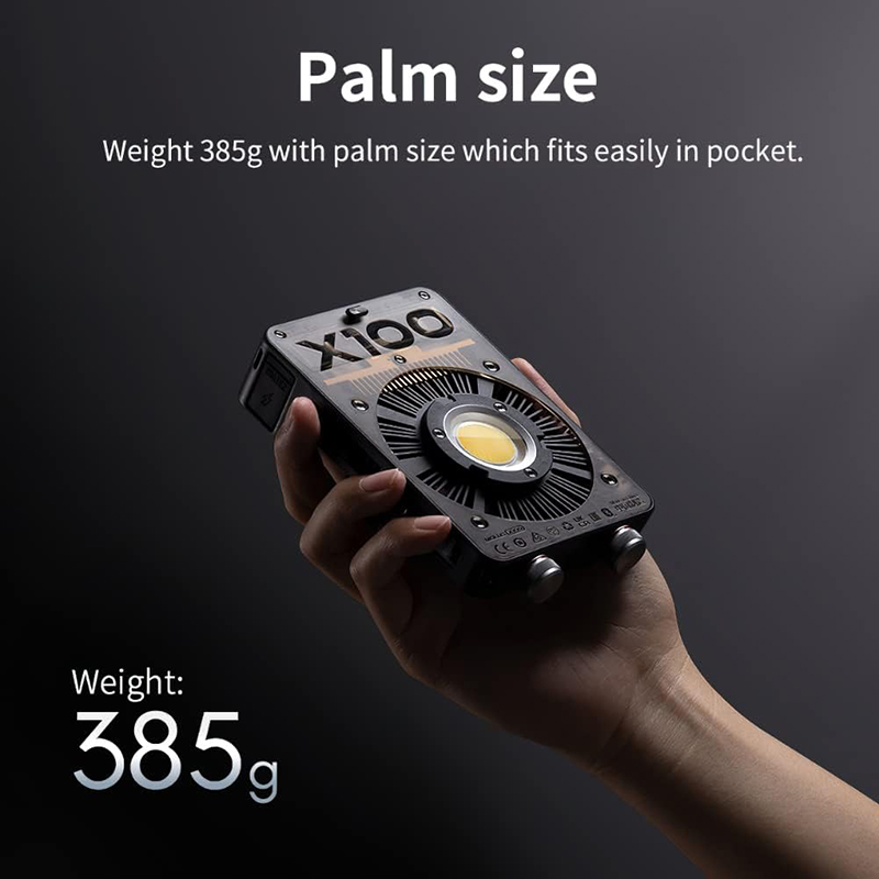 Zhiyun Molus X100 Combo 100W B - Outdoor Lighting Video Shooting recension och pris