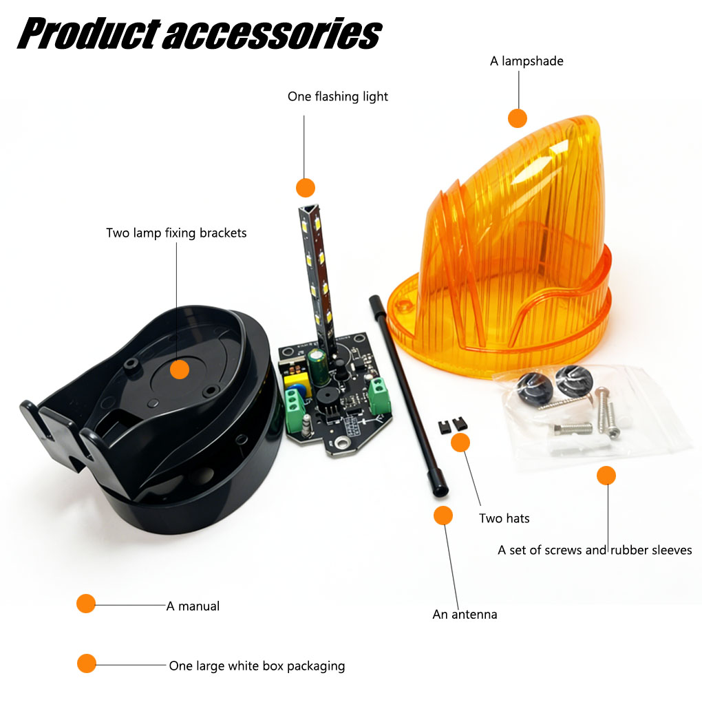 Universal 12V/220V LED Strobe  - Outdoor Lighting Wall Mount recension och pris