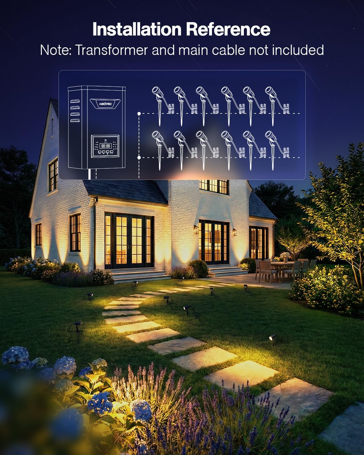 Twelve Pack Low Voltage Landsc - Outdoor Lighting Connectors recension och pris