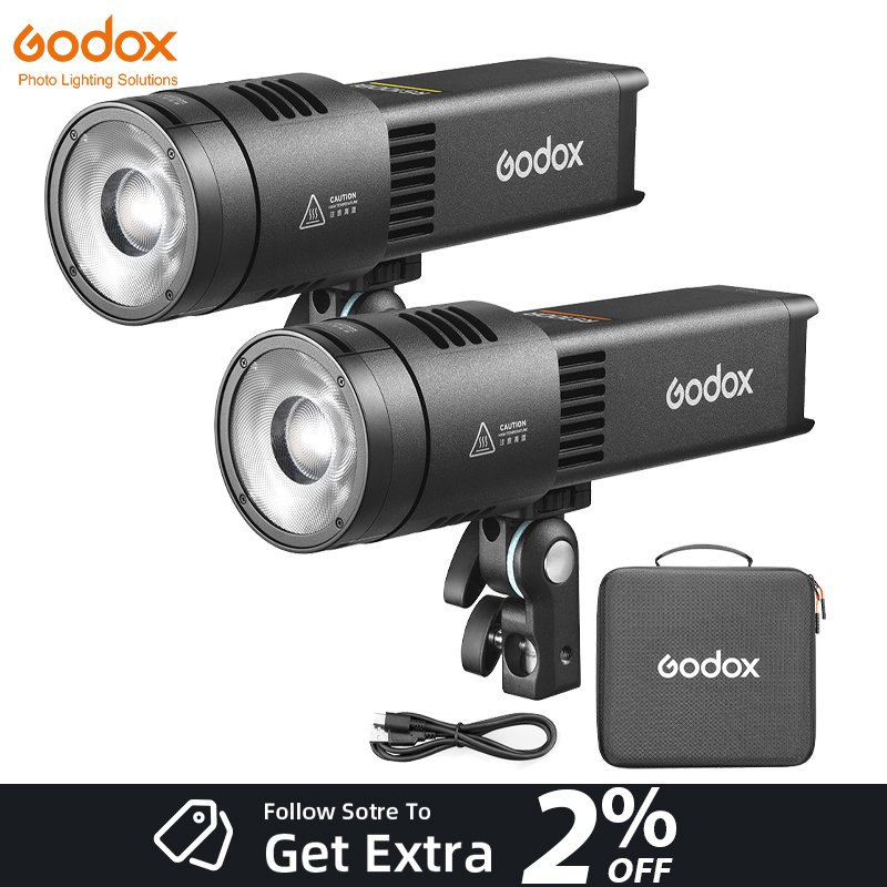 GODOX RS100Bi 28600Lux Bi-colo - Outdoor Lighting Video Shooting recension och pris